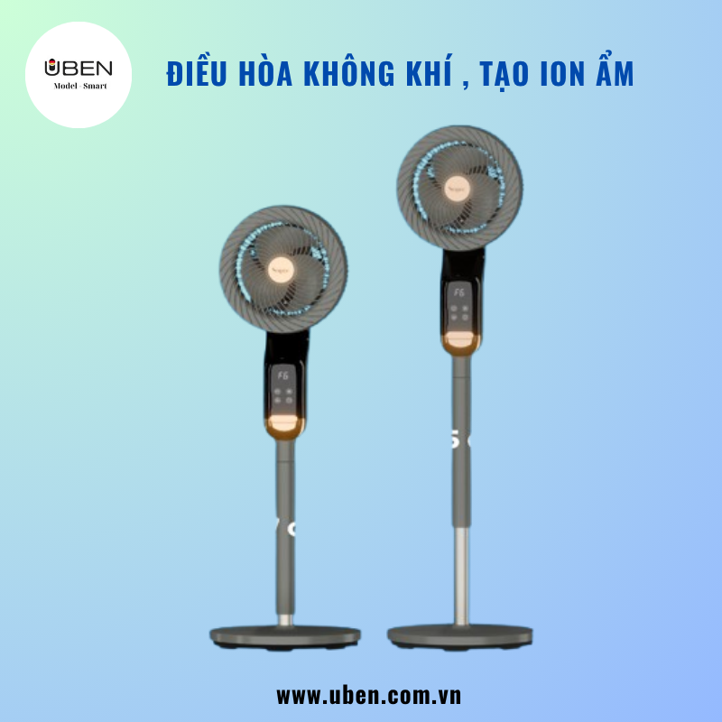 Quạt Điện Thông Minh AI Điều Khiển Bằng Giọng Nói - UB9198